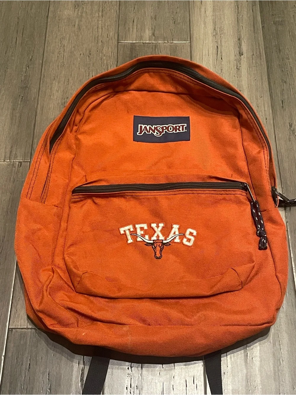 JanSport Texas Longhorns Backpack Burnt Orange Embroidered School Book Bag